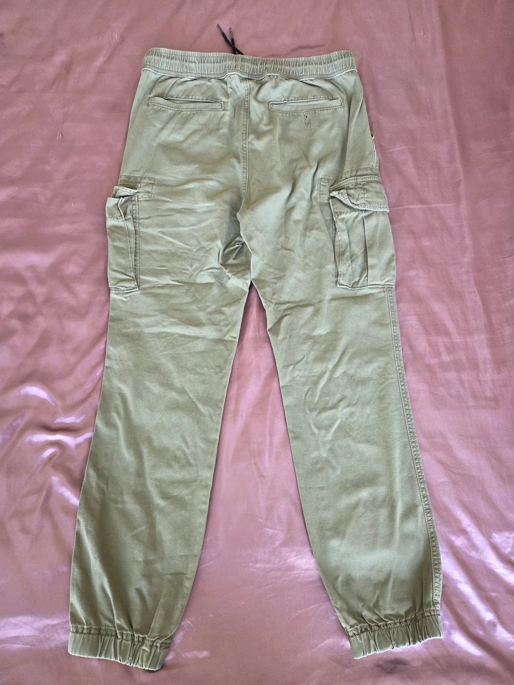 Men's Aeropostale Olive Green Cargo Joggers - Size M